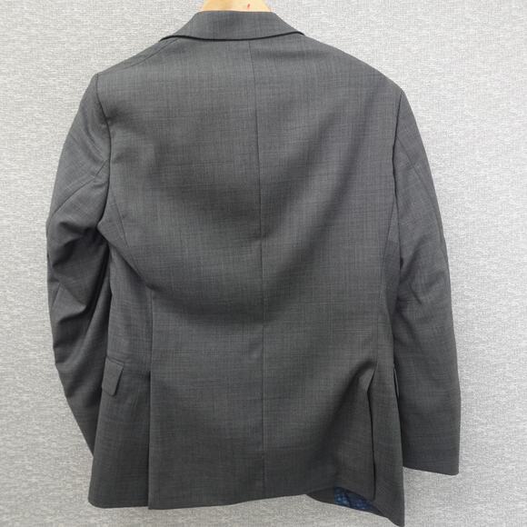 Ted Baker No Ordinary Joe London Gray Suit Jacket 36S & 30S Pants Set - Picture 2 of 16